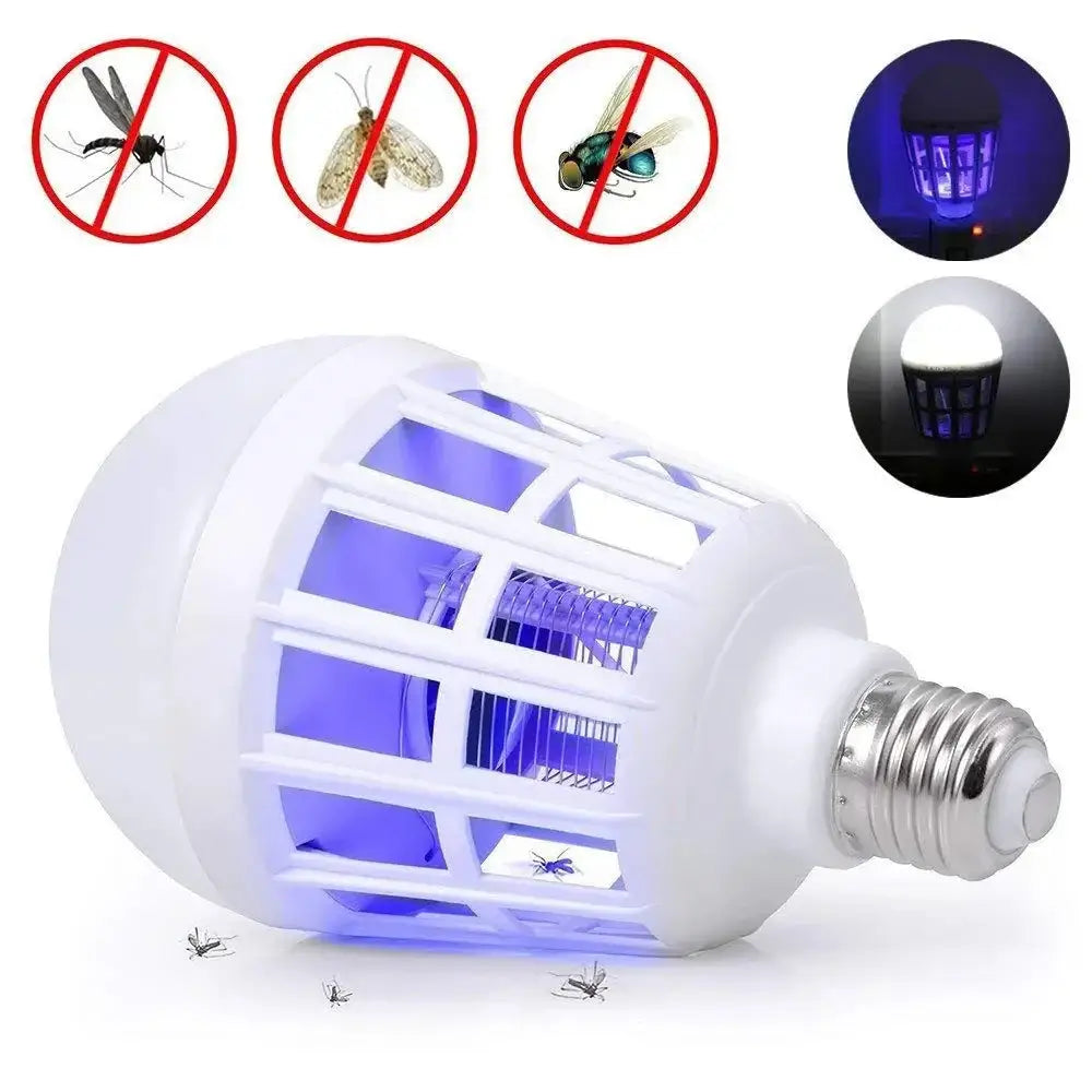 Mosquito Killer Bulb – 2-in-1 UV Mosquito Killer & Energy-Saving LED Mosquito Killer Light Zenvixo