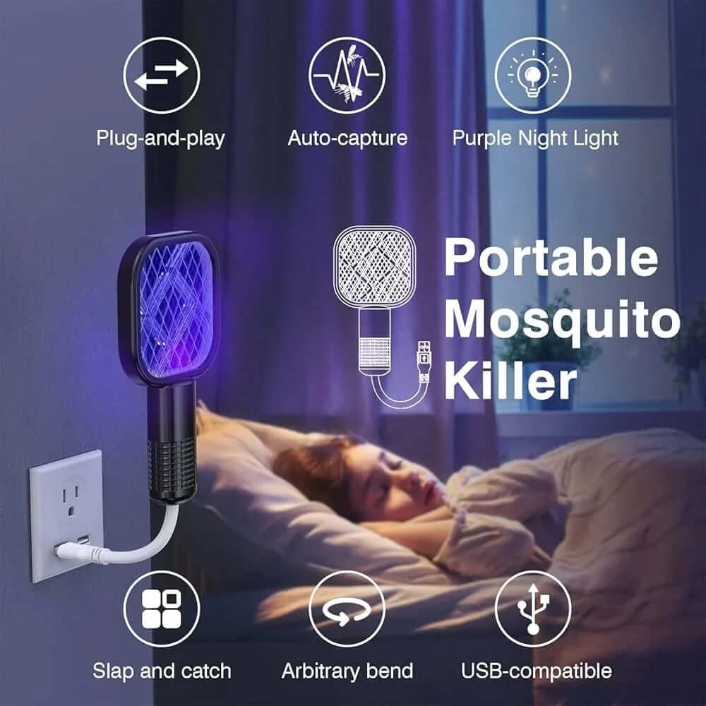USB Rechargeable Mosquito Killer Racket Zenvixo