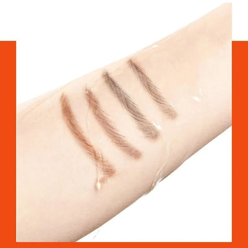 3 In 1 Eyebrow Pencil Brush And Razor Comfortable Use Smooth Application Compact Design For Daily Grooming Needs - Black