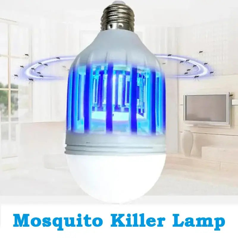 Mosquito Killer Bulb – 2-in-1 UV Mosquito Killer & Energy-Saving LED Mosquito Killer Light Zenvixo