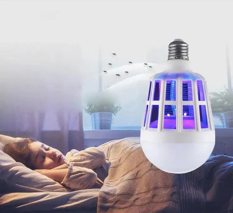 Mosquito Killer Bulb – 2-in-1 UV Mosquito Killer & Energy-Saving LED Mosquito Killer Light Zenvixo