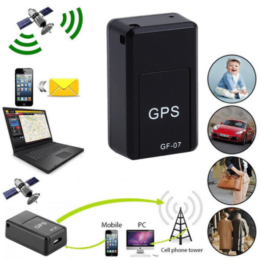 Mini GPS Tracker GF-07 – Real Time Car & Vehicle GPS Tracking Device with SIM Support Zenvixo