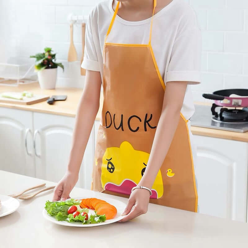 EVA Material Apron – Soft & Elastic, Random Character Design Zenvixo