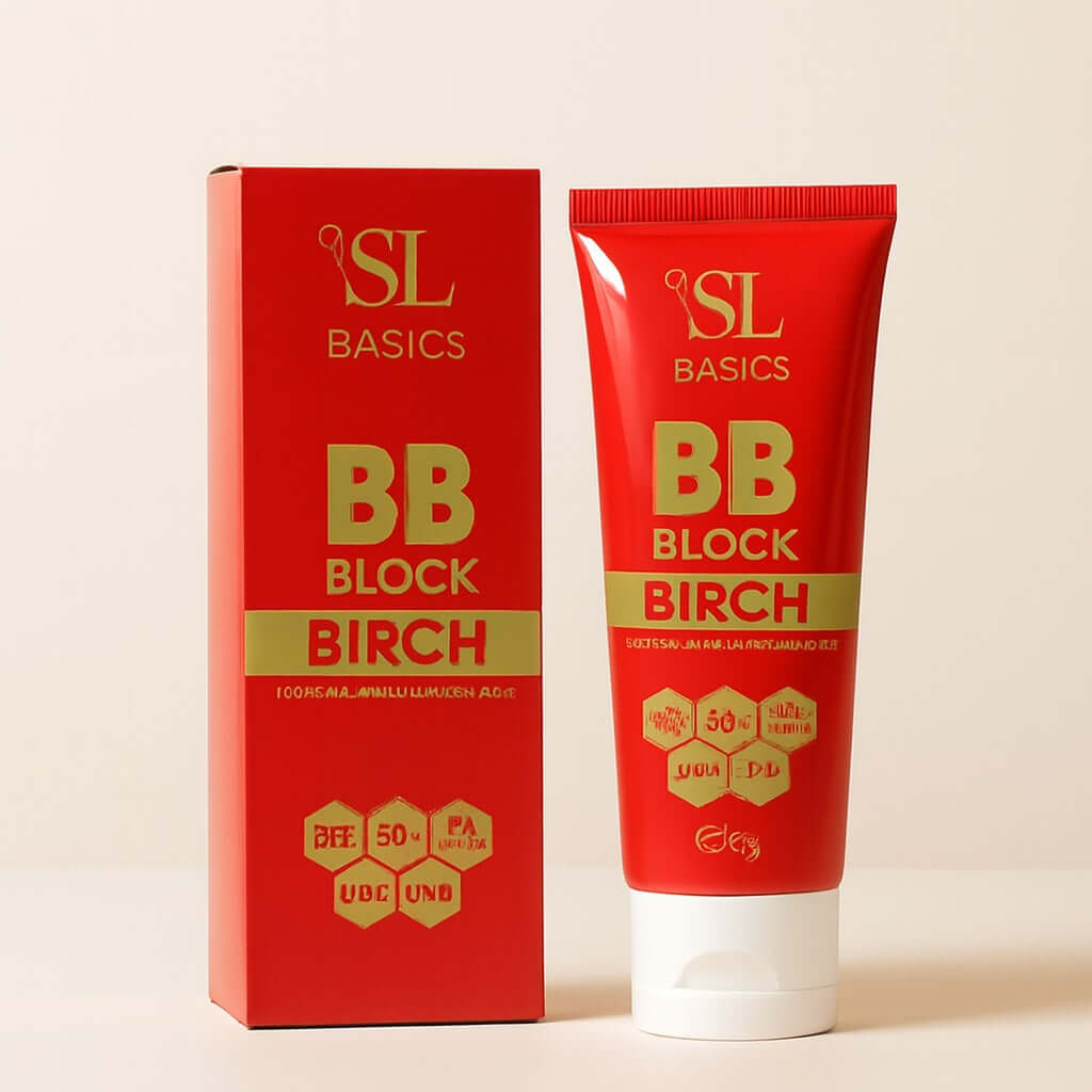 SL Basics BB Block SPF 50+ Tinted Sunscreen– Hydrating BB Cream with Vitamin E & Lotus Extract Zenvixo